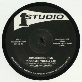 LP Willi Williams: Armagideon Time (Discomixes)