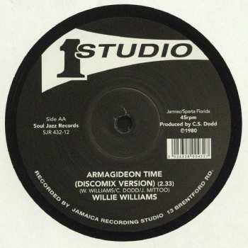 LP Willi Williams: Armagideon Time (Discomixes)