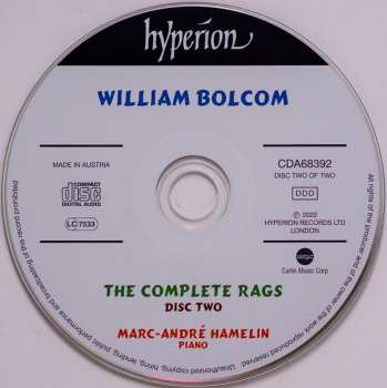 CD Marc-André Hamelin: The Complete Rags