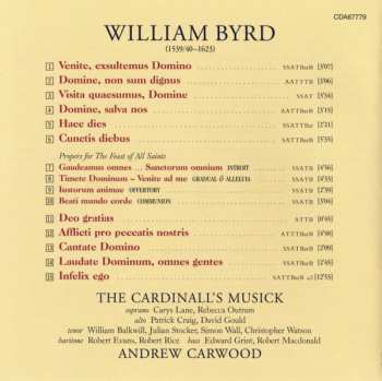 CD William Byrd: Infelix Ego