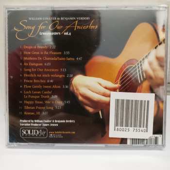 CD William Coulter & Benjamin Verdery: Song For Our Ancestors