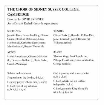 CD David Skinner: Burial Service & Anthems