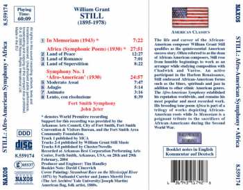 CD John Jeter: Afro-American Symphony • In Memoriam • Africa (Symphonic Poem)