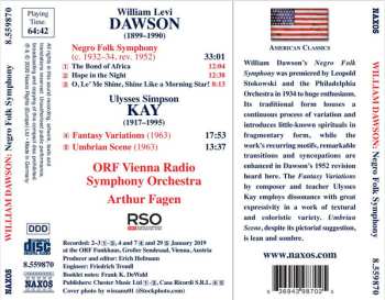 CD ORF Symphonieorchester: Negro Folk Symphony