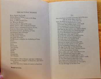 3LP/Box Set William Shakespeare: Henry The Fourth Part 1