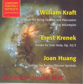 Album William / Southwest Chamber Music Ensemble: Music For String Quartet And Percussion