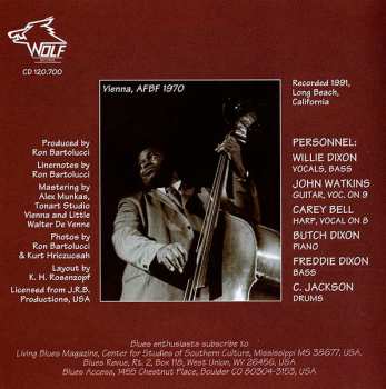 CD Willie Dixon: Good Advice