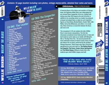 2CD Willie Dixon: Walkin' The Blues, Leader & Songwriter