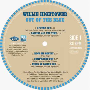 LP Willie Hightower: Out Of The Blue