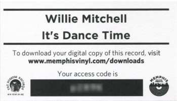 LP Willie Mitchell: It's Dance-Time With Willie Mitchell CLR