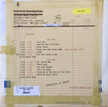 LP Willie Nelson: ... And Then I Wrote LTD | CLR