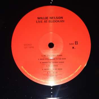 2LP Willie Nelson: Willie Nelson Live At Budokan LTD