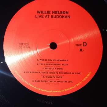 2LP Willie Nelson: Willie Nelson Live At Budokan LTD