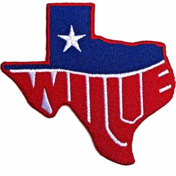 Merch Willie Nelson: Nášivka Texas