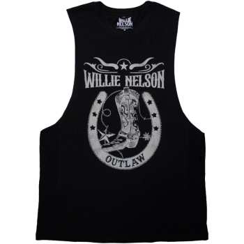 Merch Willie Nelson: Vest Tričko Outlaw