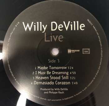 2LP Willy DeVille: (Live)