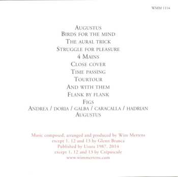 CD Wim Mertens: The Belly Of An Architect