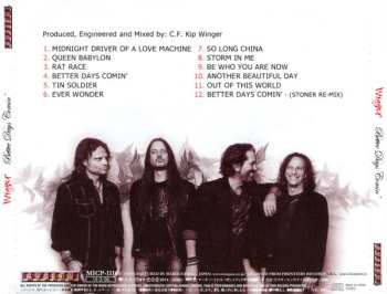 CD Winger: Better Days Comin'