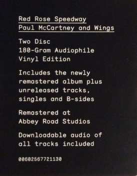 2LP Wings: Red Rose Speedway LTD