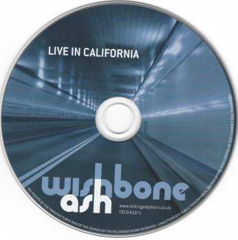 2CD Wishbone Ash: A Roadworks Journey - Live From California To Kawasaki