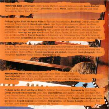 2CD Wishbone Ash: New England/Front Page News