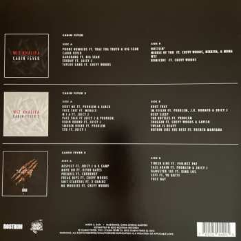 3LP/Box Set Wiz Khalifa: Cabin Fever Trilogy CLR