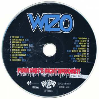 CD WIZO: Punk Gibt's Nicht Umsonst! (Teil III)