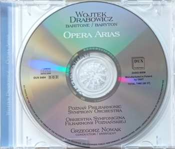 CD Grzegorz Nowak: Arie Operowe = Opera Arias
