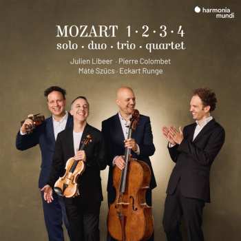 CD Wolfgang Amadeus Mozart: 1, 2, 3, 4, Solo, Duo, Trio, Qu