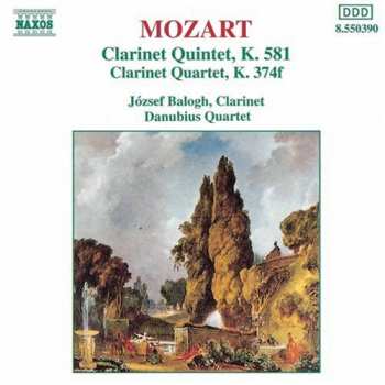 CD Wolfgang Amadeus Mozart: Clarinet Quintet, K. 581 / Clarinet Quartet, K. 374f