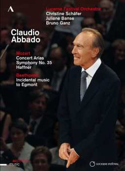 DVD Wolfgang Amadeus Mozart: Claudio Abbado  & Lucerne Festival Orchestra