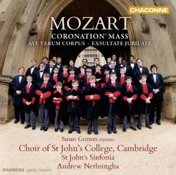 Coronation Mass · Ave Verum Corpus · Exsultate, Jubilate