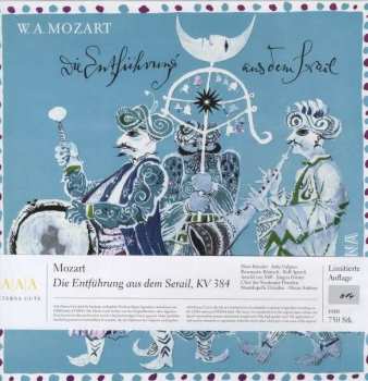 3LP Wolfgang Amadeus Mozart: Die Entführung Aus Dem Serail NUM
