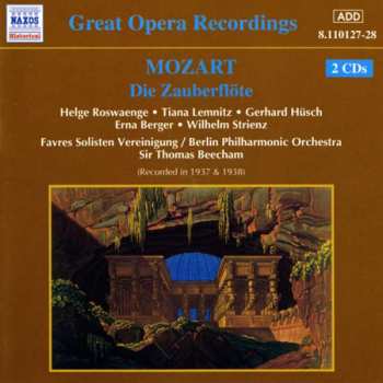 2CD Sir Thomas Beecham: Die Zauberflöte