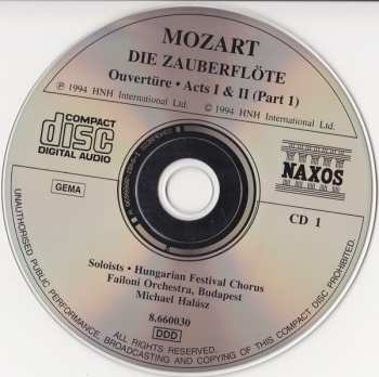 2CD Wolfgang Amadeus Mozart: Die Zauberflöte