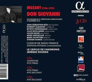 3CD Wolfgang Amadeus Mozart: Don Giovanni
