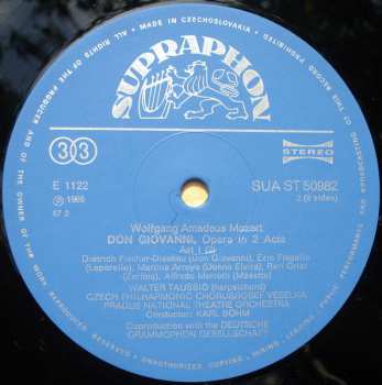 4LP/Box Set Wolfgang Amadeus Mozart: Don Giovanni, Opera In 2 Acts