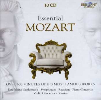 10CD Wolfgang Amadeus Mozart: Essential Mozart