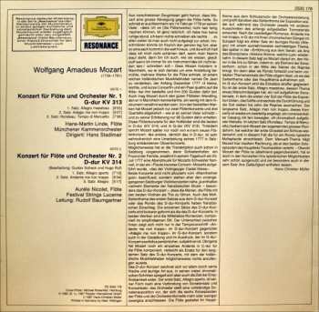 LP Wolfgang Amadeus Mozart: Flötenkonzerte
