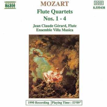 CD Wolfgang Amadeus Mozart: Flute Quartets Nos. 1-4