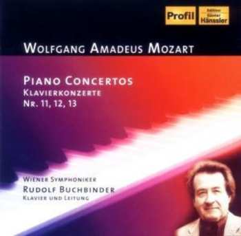 CD Wolfgang Amadeus Mozart: Klavierkonzerte Nr.11-13
