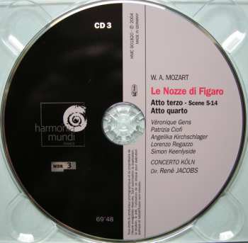 3CD/Box Set Wolfgang Amadeus Mozart: Le Nozze Di Figaro