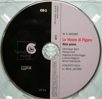 3CD/Box Set Wolfgang Amadeus Mozart: Le Nozze Di Figaro