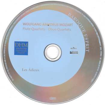 CD Wolfgang Amadeus Mozart: Flute & Oboe Quartets = Flöten- Und Oboenkonzerte