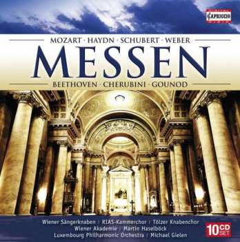 10CD Wolfgang Amadeus Mozart: Messen Der Wiener Klassik & Romantik
