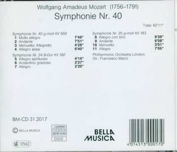 CD Wolfgang Amadeus Mozart: Symphonie 40