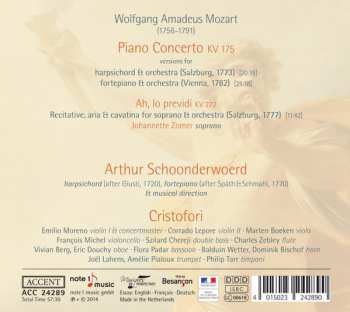 CD Wolfgang Amadeus Mozart: Piano Concerto KV 175