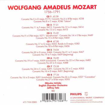 8CD/Box Set Wolfgang Amadeus Mozart: The Piano Concertos