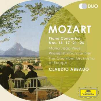 2CD Wolfgang Amadeus Mozart: Piano Concertos Nos. 14 • 17 • 21 • 26.