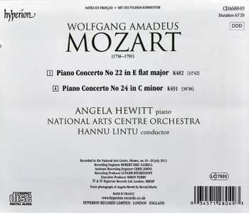 CD Wolfgang Amadeus Mozart: Piano Concertos Nos 22 & 24